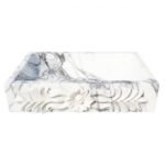 Miamivit Catherine Lavabo Rosette Acanthus Doğal Mermer Leylak 40x60x15 - Görsel 15