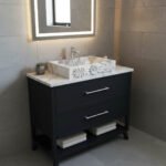 Miamivit Catherine Lavabo Rosette Acanthus Doğal Mermer Leylak 40x60x15 - Görsel 12