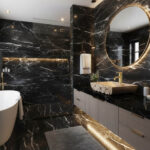 Miamivit Catherine Lavabo Rosette Acanthus Doğal Mermer Bej 40x60x15 - Görsel 21