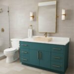 Miamivit Catherine Lavabo Minimalist Doğal Mermer Traverten 40x60x15 - Görsel 11