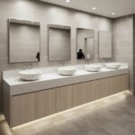 Miamivit Cleopatra Lavabo Seashell Ronund Doğal Mermer Milas Pearl 40x20h - Görsel 24