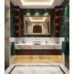 Miamivit Cleopatra Lavabo Seashell Ronund Doğal Mermer Milas Pearl 40x20h - Görsel 9