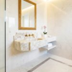 Miamivit Palace Lavabo Sugar Doğal Mermer Calacatta 80x40x15 - Görsel 4