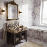 Miamivit Palace Lavabo Vespasian Calacatta Viola 60x40x13 - Görsel 8