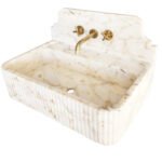 Miamivit Palace Lavabo Aurelian Calacatta Viola 60x40x25 - Görsel 16