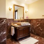 Miamivit Catherine Lavabo Rosette Acanthus Doğal Mermer Bej 40x60x15 - Image 10