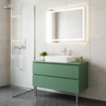 Miamivit Catherine Lavabo Minimalist Doğal Mermer Traverten 40x60x15 - Image 15