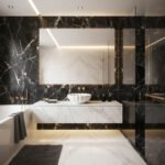 Miamivit Cleopatra Lavabo Seashell Ronund Doğal Mermer Milas Pearl 40x20h - Image 28