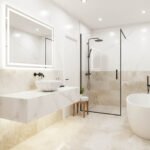 Miamivit Cleopatra Lavabo Seashell Ronund Doğal Mermer Milas Pearl 40x20h - Image 3