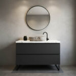 Miamivit Stone Lavabo Stone Doğal Mermer Tundra Gray 40x60x15 - Image 15
