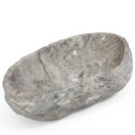 Miamivit Stone Lavabo Stone Doğal Mermer Tundra Gray 40x60x15 - Image 9