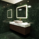 Miamivit Stone Lavabo Stone Doğal Mermer Tundra Gray 40x60x15 - Image 4