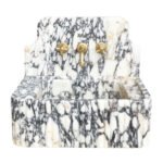 Miamivit Palace Lavabo Hadrian Doğal Mermer Calacatta Viola 60x40x20 - Image 9