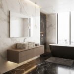 Miamivit Palace Lavabo Severus Doğal Mermer Calacatta Sugar 60x40x20 - Image 15