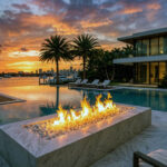 30002B20Micron20Calcite20Application20Exterior20Swimpool20Fire20Pit20Miami