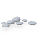 Miamivit La Perla Mermer Eşyalar Özel Mermer Taşlar Art Dekor Dekorasyon Taşları Saksı, Akvaryum 10 Adet - Image 2