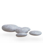 Miamivit La Perla Mermer Eşyalar Özel Mermer Taşlar Art Dekor Dekorasyon Taşları Saksı, Akvaryum 10 Adet - Image 3