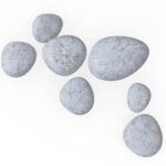 Miamivit La Perla Mermer Eşyalar Özel Mermer Taşlar Art Dekor Dekorasyon Taşları Saksı, Akvaryum 10 Adet - Image 6