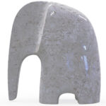 Miamivit La Perla Mermer Eşyalar Kitap Sonu Art Dekor Fil Jumbo Kitaplık 12x12cm - Image 5