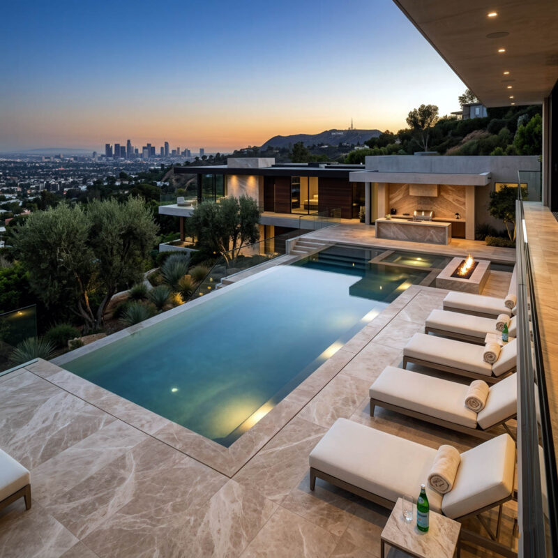 SL00620Cappuccino20Beige20Luxury20Los20Angeles20Villa20Poolside