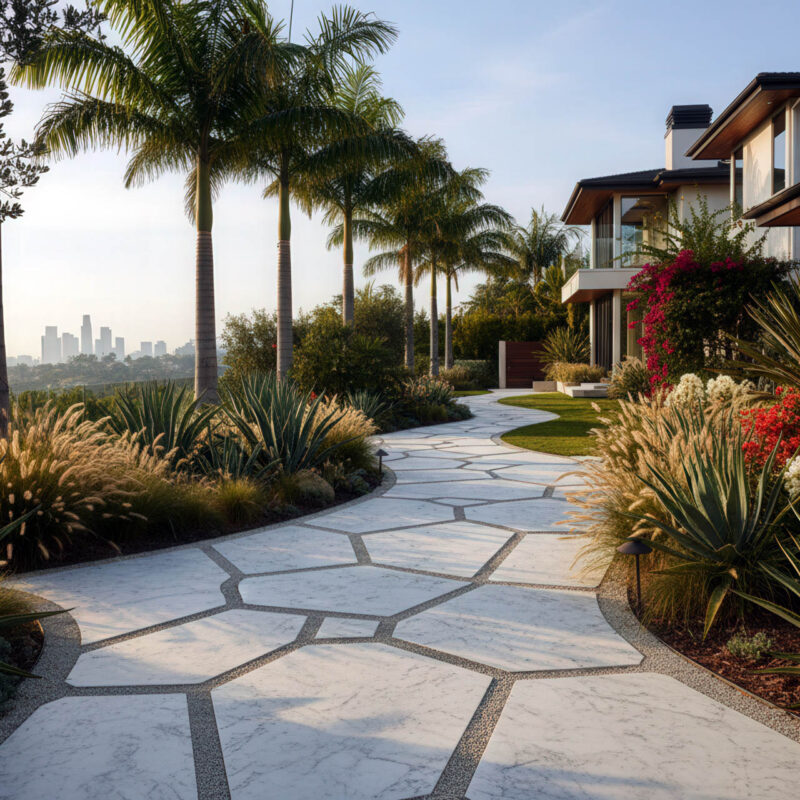 SL01320Milas20Pearl20Luxury20Los20Angeles20Villa20Garden20Path