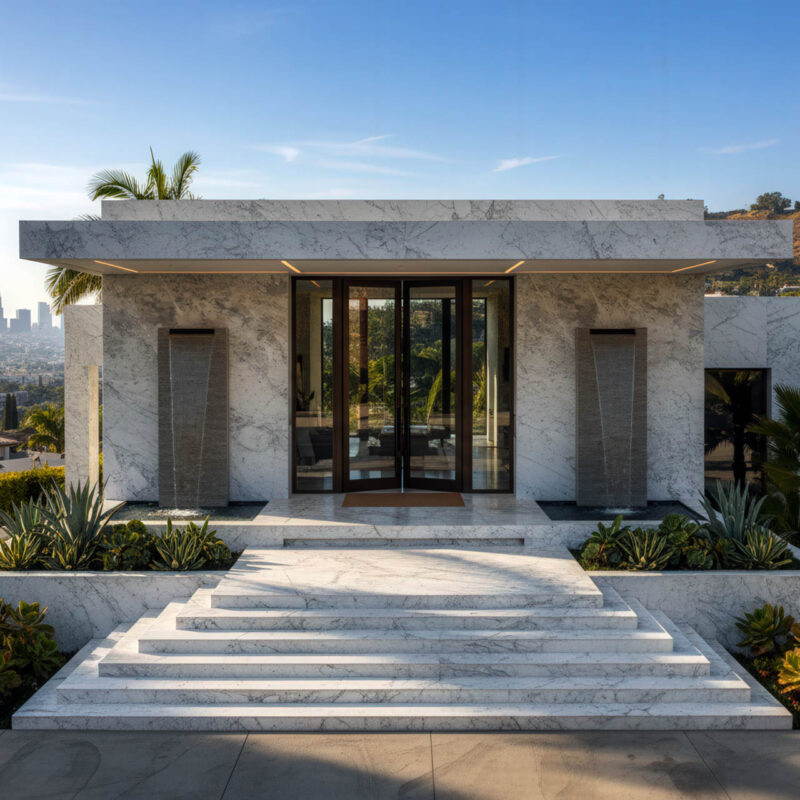 SL01520Mugla20Grey20Luxury20Los20Angeles20Villa20Enterance
