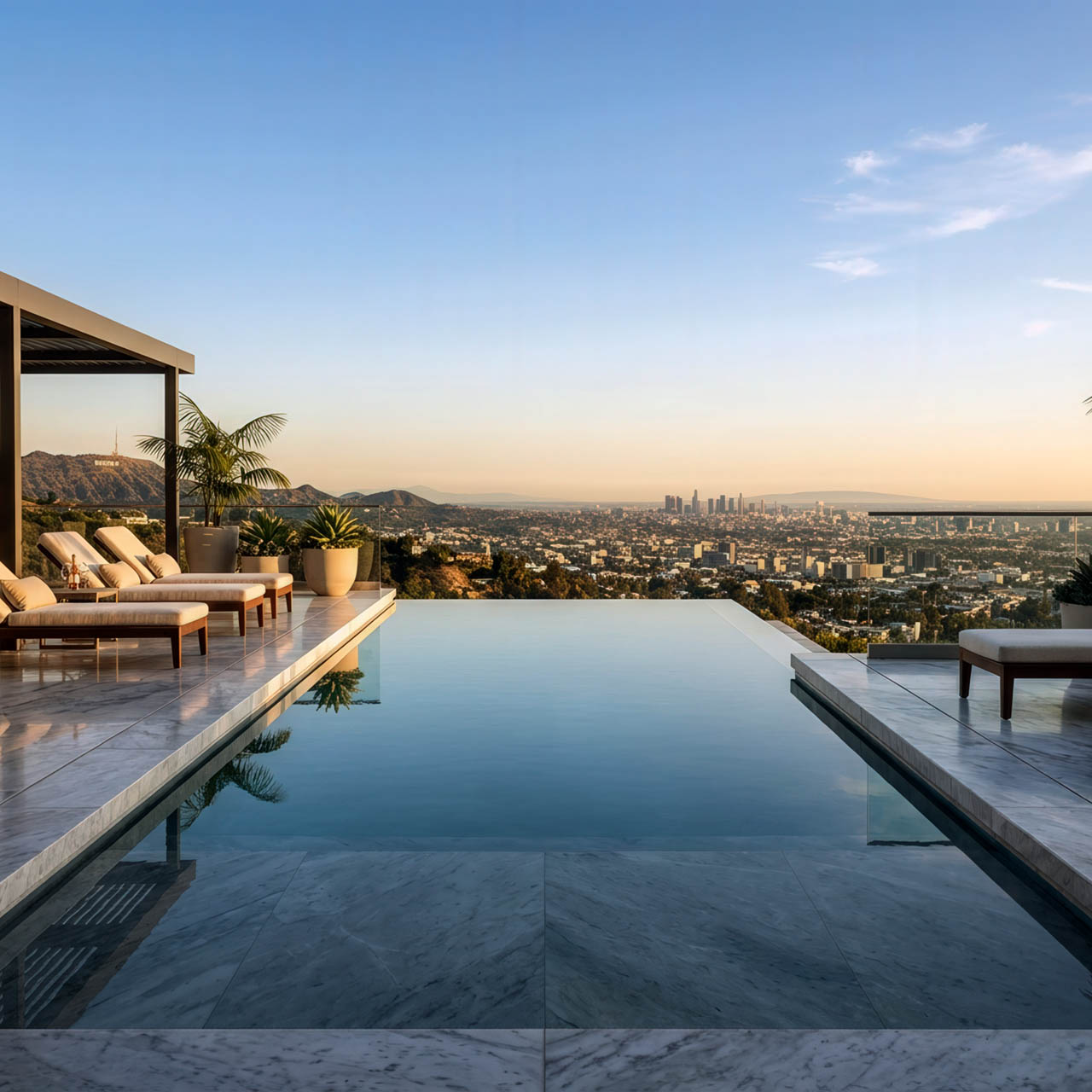 Ushak White Swimming Pool