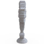 Miamivit La Perla Mermer Eşyalar Özel Süs Art Dekor Denizatı Masa, Kitaplık, Vitrin 12cmx6cm - Image 2