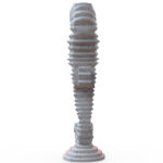 Miamivit La Perla Mermer Eşyalar Özel Süs Art Dekor Denizatı Masa, Kitaplık, Vitrin 12cmx6cm - Image 4