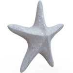 Miamivit La Perla Mermer Eşyalar Özel Süs Art Dekor Deniz Yıldızı 2 Masa, Kitaplık, Vitrin 11cmx11cm - Image 3