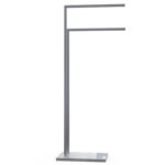 Miamivit La Perla Vitrifiye Havluluk Banyo Ayaklı Havluluk-U-34cmx22cm Havlu Kurutma Asma - Image 3