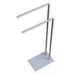 Miamivit La Perla Vitrifiye Havluluk Banyo Ayaklı Havluluk-U-34cmx22cm Havlu Kurutma Asma - Image 7