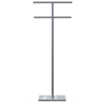 Miamivit La Perla Vitrifiye Havluluk Banyo Ayaklı Havluluk-T-30cmx20cm Havlu Kurutma Asma - Image 4