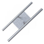 Miamivit La Perla Vitrifiye Havluluk Banyo Ayaklı Havluluk-T-30cmx20cm Havlu Kurutma Asma - Image 6