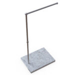 Miamivit La Perla Vitrifiye Havluluk Banyo Tezgah Üstü Havluluk-1-Li-50cm Havlu Kurutma Asma - Image 7