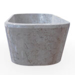 Miamivit La Perla Vitrifiye Küvet Banyo Banyo-215x66x92-Mermer Lüks Banyo - Image 2