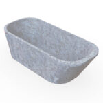 Miamivit La Perla Vitrifiye Küvet Banyo Banyo-215x66x92-Mermer Lüks Banyo - Image 7