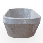 Miamivit La Perla Vitrifiye Küvet Banyo Banyo-Tech-AI-215x66x92-Mermer Lüks Banyo - Image 2