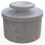 Miamivit La Perla Mutfak Yiyecek Kabı Tutucu Mermer Tereyağı Kullanma Kabı 10cm Yiyecek - Image 4