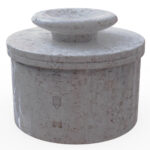 Miamivit La Perla Mutfak Yiyecek Kabı Tutucu Mermer Tereyağı Kullanma Kabı 10cm Yiyecek - Image 5