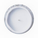 Miamivit La Perla Ev Dekor Dekorasyon Şamdan Mumluk Mermer Kule 8cm Vintage - Image 6