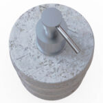 Miamivit La Perla Vitrifiye Kutu Banyo Kutu-Sıvı-Sabun-Dalga-8cm Eşya Koyma - Image 5