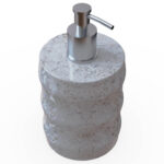 Miamivit La Perla Vitrifiye Kutu Banyo Kutu-Sıvı-Sabun-Dalga-8cm Eşya Koyma - Image 6