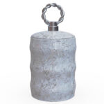 Miamivit La Perla Vitrifiye Kutu Banyo Kutu-Dalga-Kapaklı-8cm Eşya Koyma - Image 2