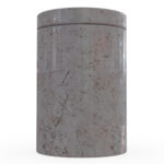 Miamivit La Perla Vitrifiye Kutu Banyo Kutu-Kapaklı-8cm Eşya Koyma - Image 4