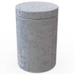 Miamivit La Perla Vitrifiye Kutu Banyo Kutu-Kapaklı-8cm Eşya Koyma - Image 7