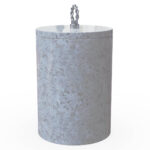 Miamivit La Perla Vitrifiye Kutu Banyo Kutu-Kapaklı-Uç-16cm Eşya Koyma - Image 3