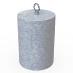 Miamivit La Perla Vitrifiye Kutu Banyo Kutu-Kapaklı-Uç-16cm Eşya Koyma - Image 7