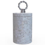 Miamivit La Perla Vitrifiye Kutu Banyo Kutu-Kapaklı-Uç-8cm Eşya Koyma - Image 2