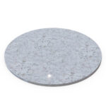 Miamivit La Perla Vitrifiye Kesme Tahtası Banyo Yuvarlak Kesme Tahtası 20cm Servis Sunu - Image 7